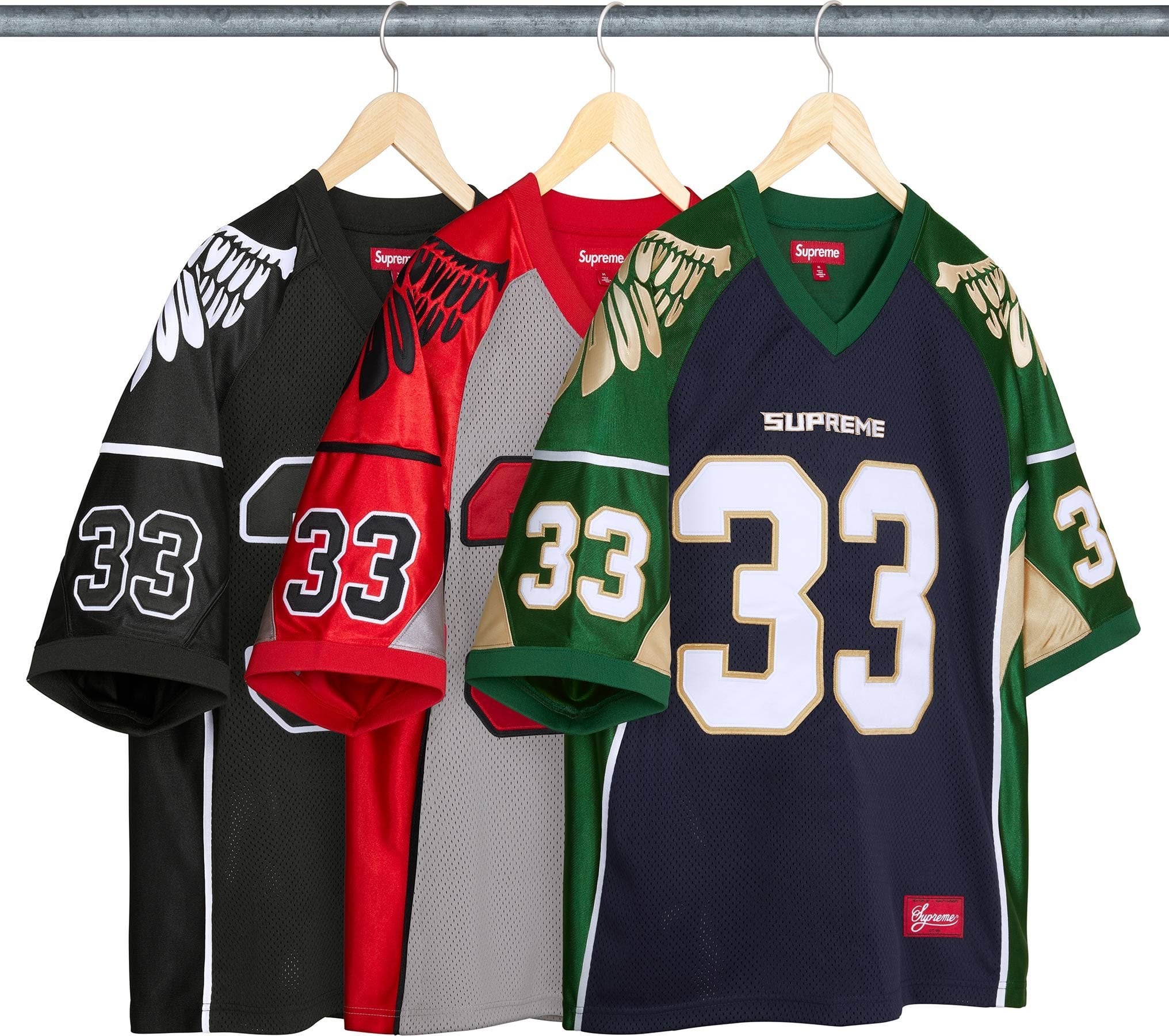 Wings Football Jersey view 5